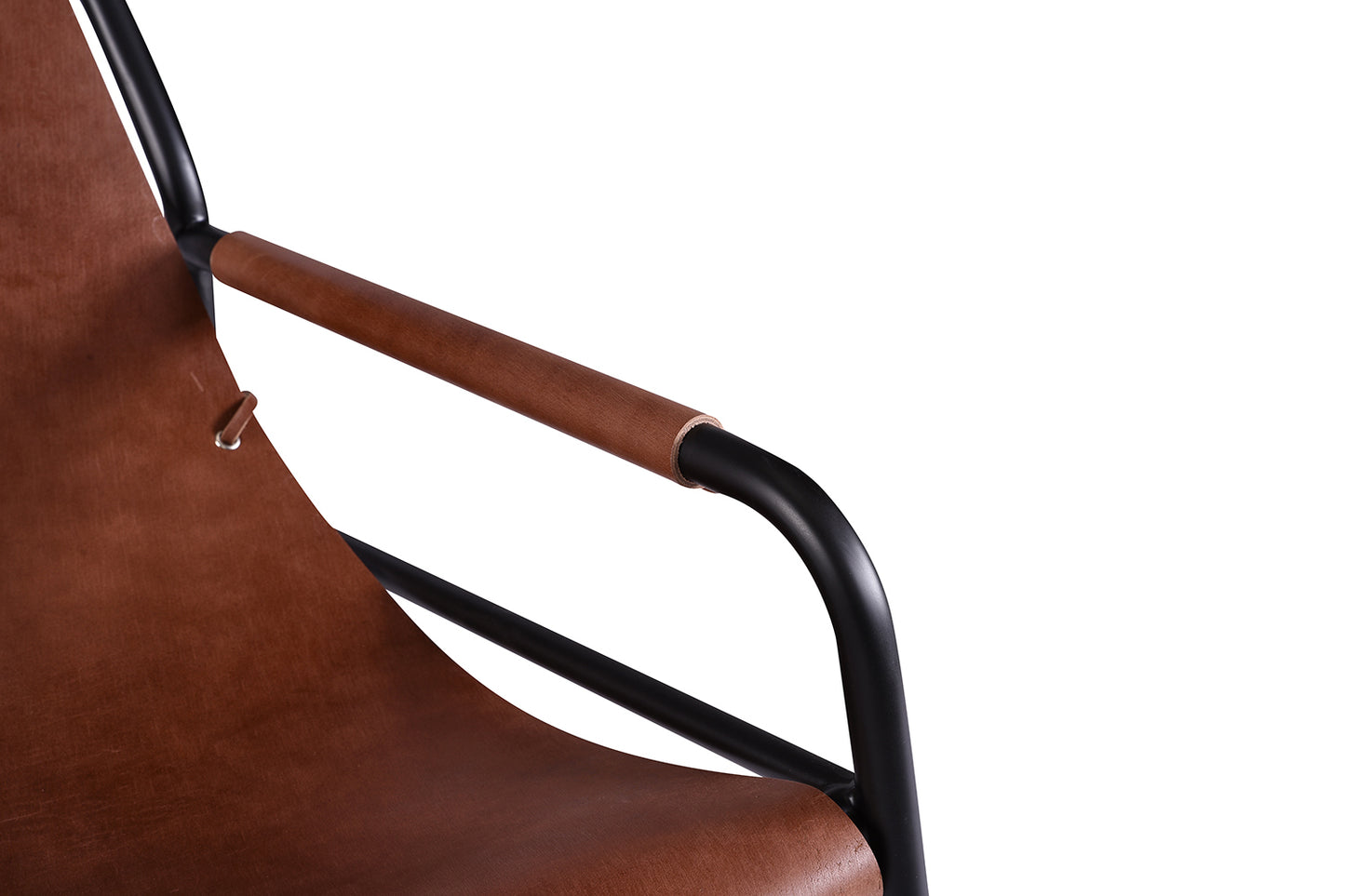 Fauteuil Désert en Toile de Cuir Suspendue