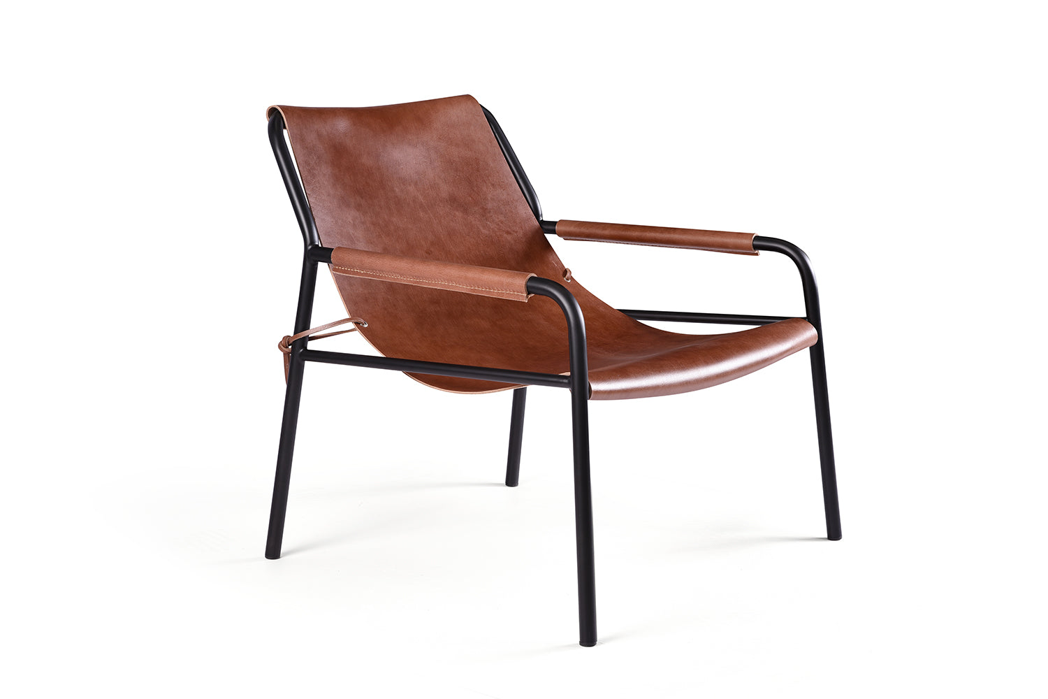 Fauteuil Désert en Toile de Cuir Suspendue
