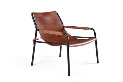 Fauteuil Désert en Toile de Cuir Suspendue